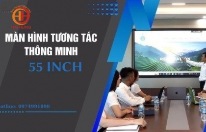 Top 5 màn hình tương tác 55 inch đáng mua nhất năm 2025